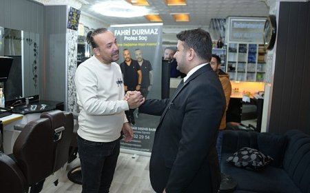 Kahramankazan Belediye Başkanı Selim Çırpanoğlu esnaf ziyaretlerine devam ediyor.