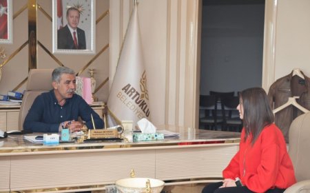 Artuklu Belediye Eşbaşkanı, Mardinli Türkiye Şampiyonu sporcuyu ağırladı