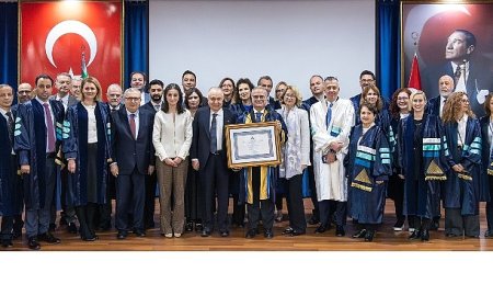 İtalya Cumhuriyeti’nin Türkiye Büyükelçisi Ekselansları Giorgio Marrapodi’ye Yeditepe Üniversitesi’nden Fahri Doktora