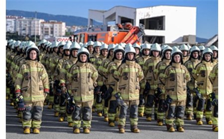 Başkan Tugay: İtfaiyecilik cesaret, sabır, fedakârlık ve umut mesleğidir