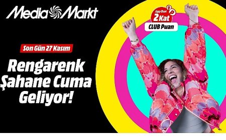 MediaMarkt’ın Rengârenk Şahane Cuma’sı için geri sayım başladı!