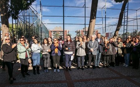 Güzelbahçe Kadına Yönelik Şiddete Karşı Ses Yükseltti