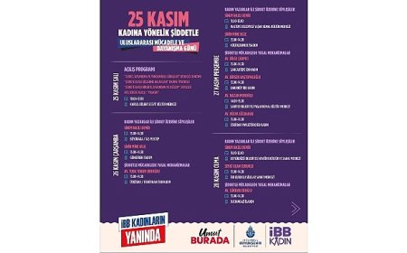 İBB’den 25 Kasım İçin 242 Etkinlik: “Kadınların Yanındayız”