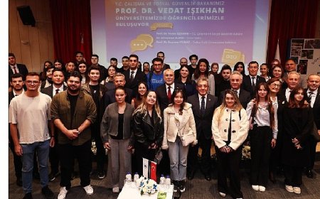 Bakan Işıkhan: “Dokuz Eylül Üniversitesi Rekor Kırıyor”