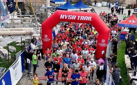 Tarihin kalbinde, doğanın içinde ‘Run Nysa’ coşkusu