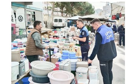 Canik’te Semt Pazarlarına Sıkı Takip