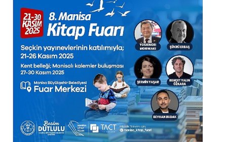 8. Manisa Kitap Fuarı Başlıyor