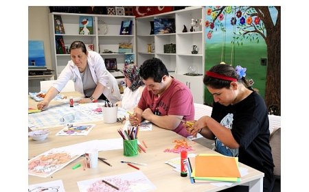 Gonca’da sanatla özgüven kazanıyorlar