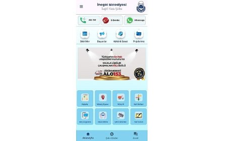 İnegöl Belediyesi’nin Tüm Hizmetleri Cebinizde