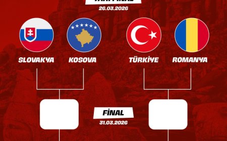 Play-off akiplerimiz belli oldu… Türkiye, Romanya ile eşleşti