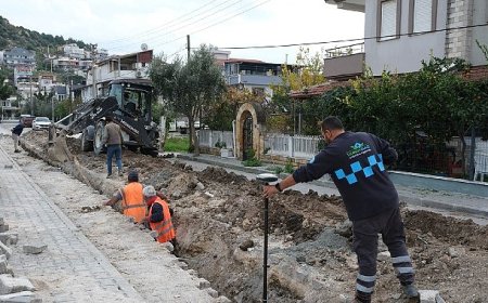 Dikili’de Doğal Gaz 4. Etap Çalışmaları Başladı
