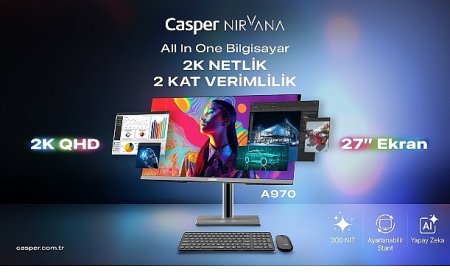 Casper Nirvana 27” AIO A970 kurumsal verimlilik için tasarlandı