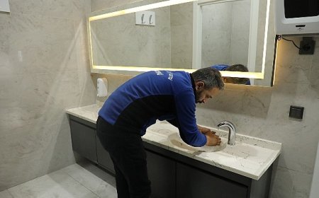 Büyükşehir Hizmet Binalarında Tasarruflu Musluk Uygulaması Başladı