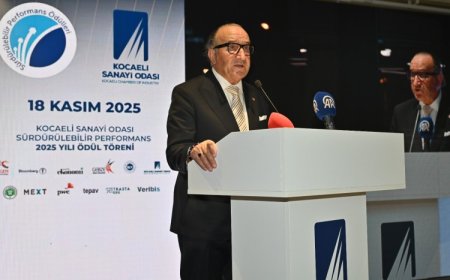 Kocaeli Sanayi Odası’nda Sürdürülebilir Performans Ödülleri sahiplerini buldu