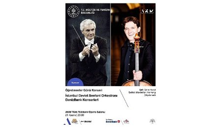 İDSO DenizBank Konserleri’nde bu hafta:  Şef Gürer Aykal yönetiminde öğretmenlere adanmış bir konser gecesi