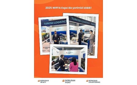 Borusan Port, 2025 WIFFA Expo’da entegre lojistik çözümleriyle dikkatleri üzerine çekti