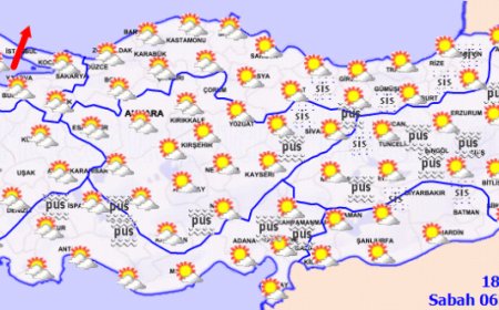 Kuzey ve batıda kuvvetli rüzgâr uyarısı