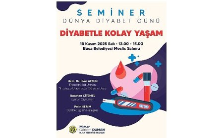 Buca Belediyesi’nden diyabet semineri