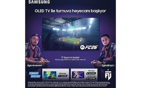 Samsung OLED TV ile turnuva heyecanı başlıyor!