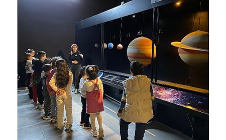 Çiğli’de Miniklerin Uzay Yolculuğu