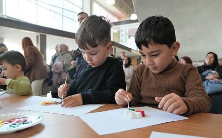 Keçiörenli Çocuklar Workshop ile Doyasıya Eğlendi