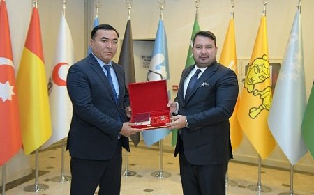 Kahramankazan Belediyesi ile Kırgızistan Narın Belediyesi arasında ‘Kardeş Şehir Protokolü’ imzalandı