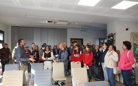 İzmirli Turist Rehberlerinden Efes Tarlası Yaşam Köyü’ne Eğitim Ziyareti