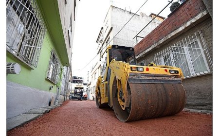 Osmangazi’de Eski Asfaltlar Yenileniyor