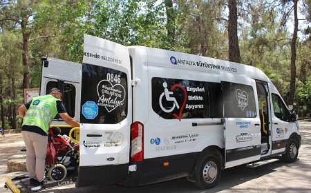 Engelsiz hizmet aracı hayat kolaylaştırıyor