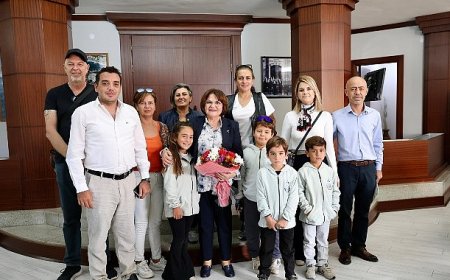 Küçük Yelkencilerden, Başkan Hatice Gençay’a Anlamlı Ziyaret