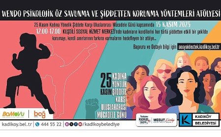 Kadıköy’de Kadınlar Şiddete Karşı Birlikte Güçleniyor