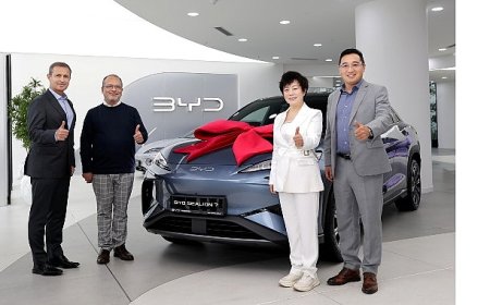 BYD Başkan Yardımcısı Stella Li, Türkiye’de İlk SEALION 7 Teslimatını Gerçekleştirdi