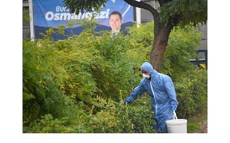 Osmangazi’de Şehrin Sağlığı İçin Kollar Sıvandı