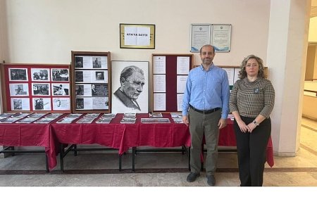 EÜ’de “Atatürk’ü Anma” köşesi açıldı