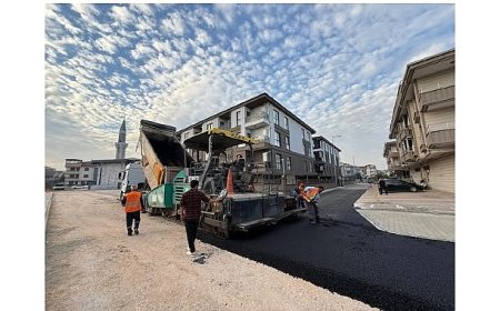 İnegöl Belediyesi’nden 3 Bölgede Asfalt Hamlesi