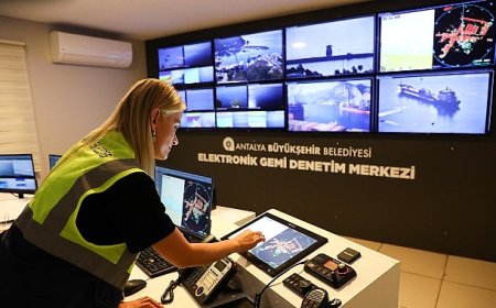Elektronik Gemi Denetim Sistemi ile Akdeniz’in maviliği güvende