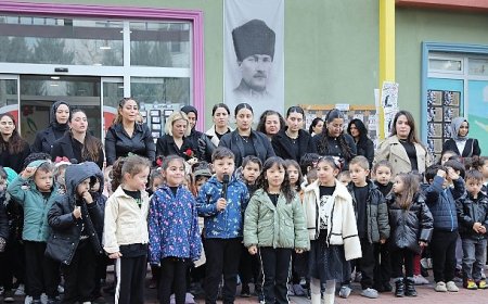 Keçiörenli Çocuklar Atatürk’ü Sevgi ve Saygıyla Andı