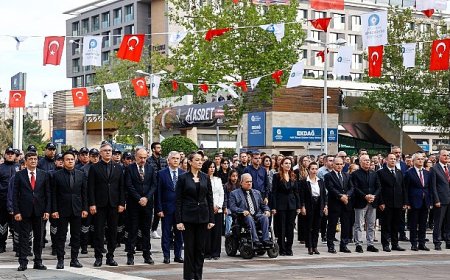 Antalya Büyükşehir Belediyesi Ata’sını saygı ve özlemle andı