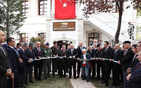 Konya Büyükşehir Tarafından Yenilenen Şehit Aileleri Derneği Binasının Açılışı Dualarla Yapıldı