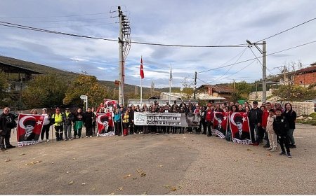 Nilüferliler, Ata’yı Mysia Yolları’nda andı