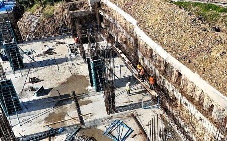 KOÜ Camii ve Otopark projesinde ilerleme yüzde 40