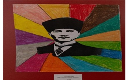 Sevginin en saf hali küçücük ellerde sergiye dönüştü