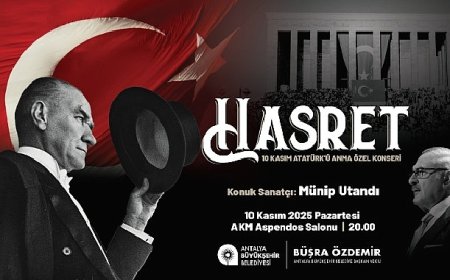Büyükşehir 10 Kasım’da Atatürk’ü sevdiği ezgilerle anıyor