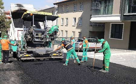 Çankaya sokakları yenileniyor