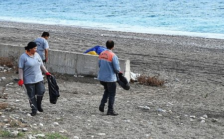 Kemer’de temizlik etkinliği