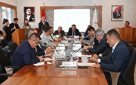 Kemer Belediyesi Kasım ayı meclisi yapıldı