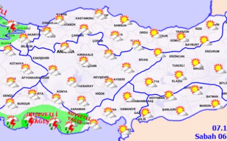 Marmara ve Akdeniz’de kuvvetli yağış bekleniyor