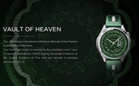 HUAWEI WATCH GT 6 Serisi, Venedik Bienaline özel saat kadranlarını tanıttı