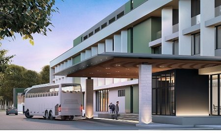 75 dönümlük dev tesiste ilk kazma vuruldu