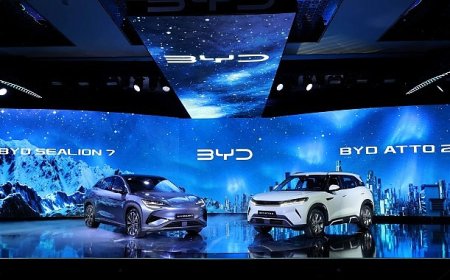 BYD Türkiye, SEALION 7 ve ATTO 2 ile Elektrikli SUV Ailesini Genişletiyor